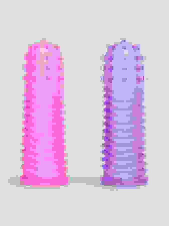 BASICS Finger Stimulators (2 Pack), Pink, hi-res